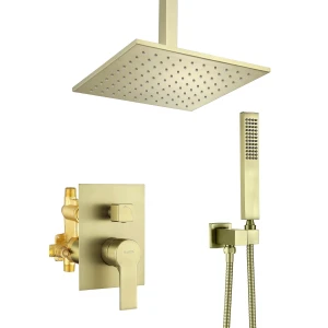 Ceiling Mounted 10/12 inch Shower System Shower Sets