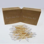 100% biodegradable bamboo cotton buds