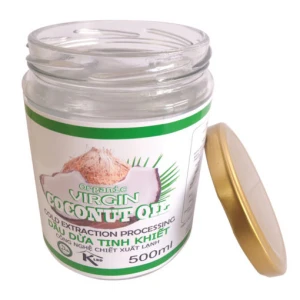 100% Natural Organic Cold Pressed Virgin Coconut Oil Hair Care 500ml Lowest Price Good Quality