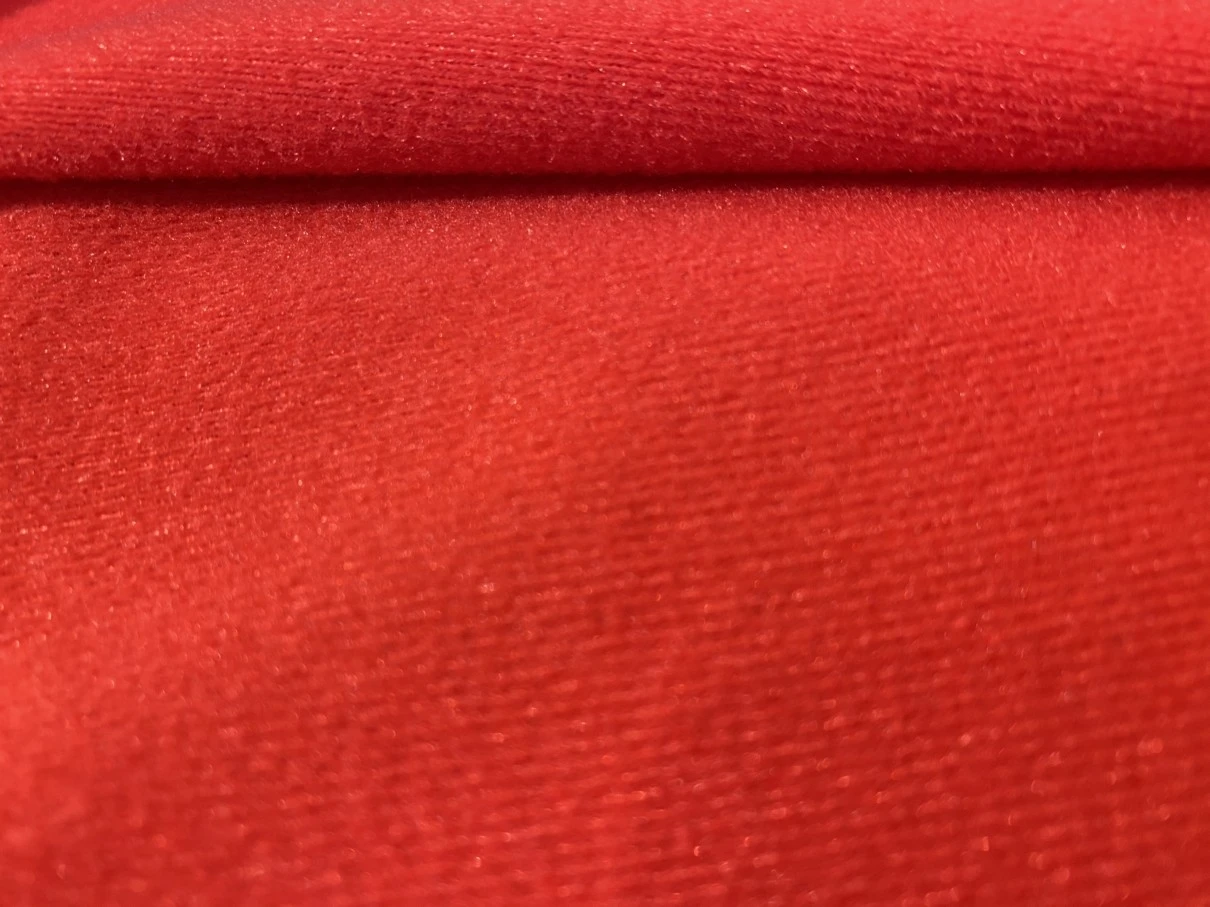 100% Polyester Tricot Brush Dyed Fabrics