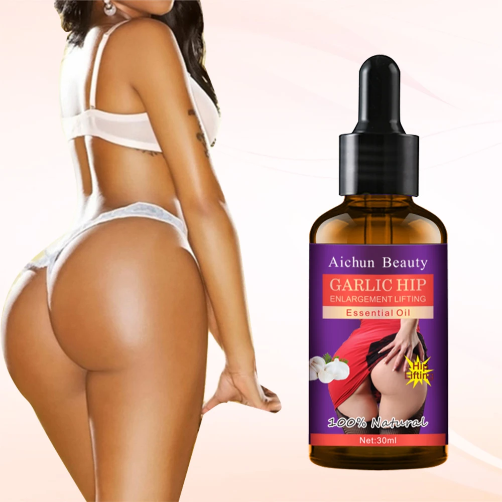 100% Pure Natural Hip Lift Up Oil Buttock Enlargement Essential Oil Buttock Enhancement Massage Oil