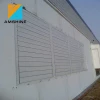 100% waterproof Motorised sun shade aluminum louver screen for building facade