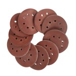 100pcs  5 inch Sanding Discs Assorted 40 60 80 100 120Grits Power Random Orbit Sander flocking sandpaper