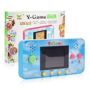 106 in 1 electronic kids toy handheld game console from sam