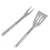 Import 10PCS BBQ Tools Set Spatula Tongs Meat Fork Grill Tongs bbq rotisserie kit from China