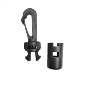 11mm Plastic Swivel Hook Non-Slip Case Bag Latex Tube Hook