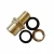 Import 1/2 3/4 1 inch copper joint connector union male thread  brass plumbing pipe fittings with polished surface from China