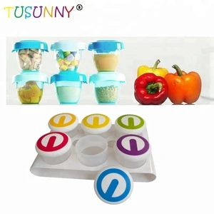 120ml Baby Food Container Candy nut Snack Cup Milk Powder Box