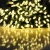 Import 120V AC 70 Led Smooth mini Christmas lights string warm white with green wire,  Indoor & Outdoor Use from China