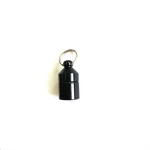 12*21mm In stock mirco hanging nano waterproof green aluminum nano geocaching container keychain