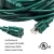Import 12/3 25ft Power Cord Electrical Outdoor Heavy Duty 220v 4 multiple outlets Extension Cords from China
