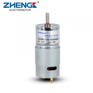 12v dc electric motor ZGA28RO HIGH SPEED 380RPM 0.55kg.cm RATIO 1/13 FOR vending machine