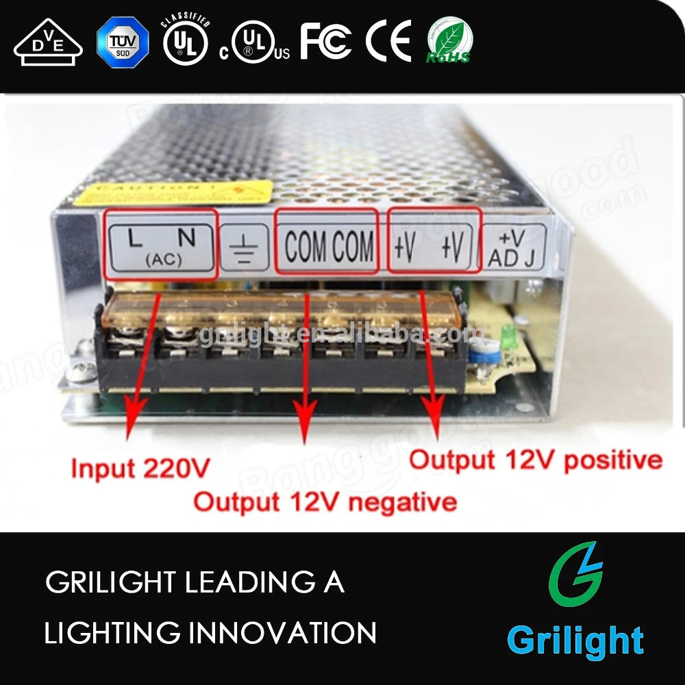 12v dc input led driver 100w 500w led driver for led lighting