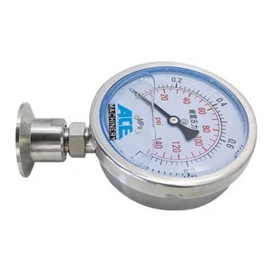 1.5&quot; Tri-Clamp Connect Diaphragm Stainless Steel Sanitary Pressure Gauge
