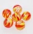Import 16mm Round Handmade Rainbow Ball 14mm Orange / Red / Yellow Swirl Glass Marbles Wholesale from China