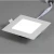 Import 170mm 2700-7000K waterproof square led panel light 12w led panel light from China