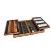 174-Piece Deluxe painting and drawing Art Set in wooden box for kids