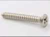 18-8 Stainless Steel Phillips countersunk Head Screws for Sheet Metal