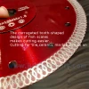 180mm 1.8mm  thickness 22.23/16  mesh hot press diamond circular blade sintered turbo dry cutting diamond ceramic tile disc