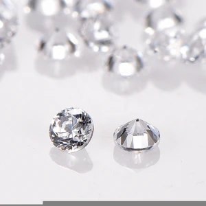 1mm round brilliant Small size Cubic Zirconia Diamond Round Cut Loose Gemstone Hearts and arrows 3A CZ