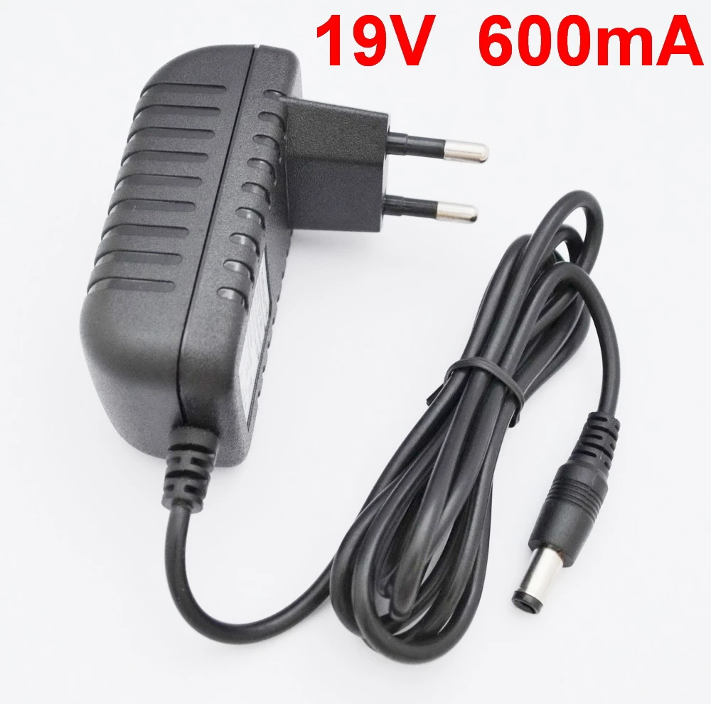 1PCS AC to DC 5.5mmx2.5mm 19V 600mA high quality Switching Power Supply Adapter 19V 0.6A for Sweep Robot Vacuum Cleaner