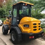 1ton small wheel loader with yanmmar engine with CE tier 3 or 4