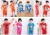 Import 2-3 USD Wholesale Kids Clothes Set Summer Cotton Baby Clothes Suit from China