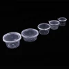 2 4 oz salad dressing drinking disposable plastic cups hot selling sauce cup with lids for ketchcup