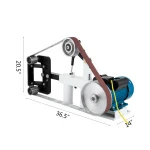 2 HPKnife Belt Grinder Attachments Leather Hole Punching Machine Belt for Cochlear Machine