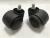 Import 2 inch black PA nylon gripring bolt casters to protect wood floor without brake from China