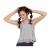 Import 2 Layers Casual Design Smooth Rayon Fabric Lightweight Round Neck Yoga Top For Training from China