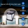 2 Pack 140leds Solar battery wall light Sell on Amazon led wall mounted lamp