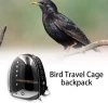 2 Styles Space Capsule Portable Transparent Cover Hollow Case Parrot Bird Travel Carrier Bag