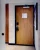 Import 20 min hotel fire rated fire proof wood HPL flush door from China