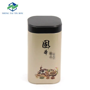 2017 Air-tight tea cans, tin can for tea, black tea tin box tea canisters wholesale/chinese tea tin box