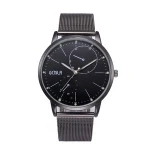 2017 Fashion unisex cheap luxury wristwatch brand with stainless steel band