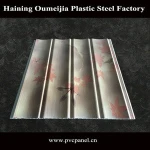 2017clear plastic wall panel with pvc panel wall decorative materials from china