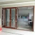 Import 2018 hot sale product tempered clear glass soundproof folding interior door from China