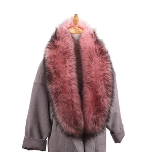 2018 New Arrival Thick Warm Winter Long Detachable Fur Collar Men