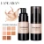 Import 2019 Hot wholesale private label liquid foundation make up waterproof foundation for dark skin from China