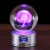 Import 2019 k9 Christmas Decoration gift rotating light base crystal ball music boxes from China