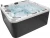 Import 2019 new hot sale 5 persons balboa music system freestanding acrylic whirlpool massage hydro spa outdoor hot tub from China