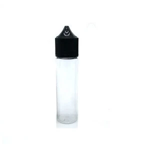 2019 Trending Product PET Vape 60ml Plastic 60ml V3 Eliquid Bottle With Tip