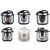 Import 2020  Clearance White+ Black of Color S.S Housing electric pressure cooker from China