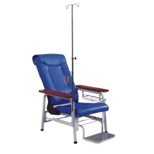 2020 Hospital Transfusion Infusion Clinic Transfusion Chair / Medical Chair Waiting Chair With Iv Pole
