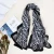 Import 2020 Hot sale women silk scarf luxury brand logo print stain silk ladies sunscreen shawl from China