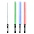 Import 2020 New Arrivals Starwars Espadas Plastic Assorted Colors Glow Light Sound Space Double-bladed Lightsaber Kids Toy Christmas from China