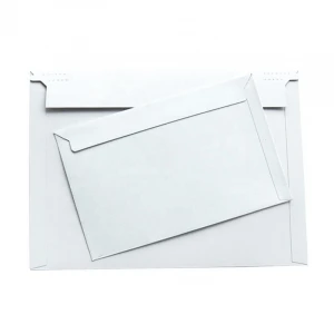 2020 stock A4 big size 225x330mm white strong paper board document envelope mailing shipping logistic packaging bags