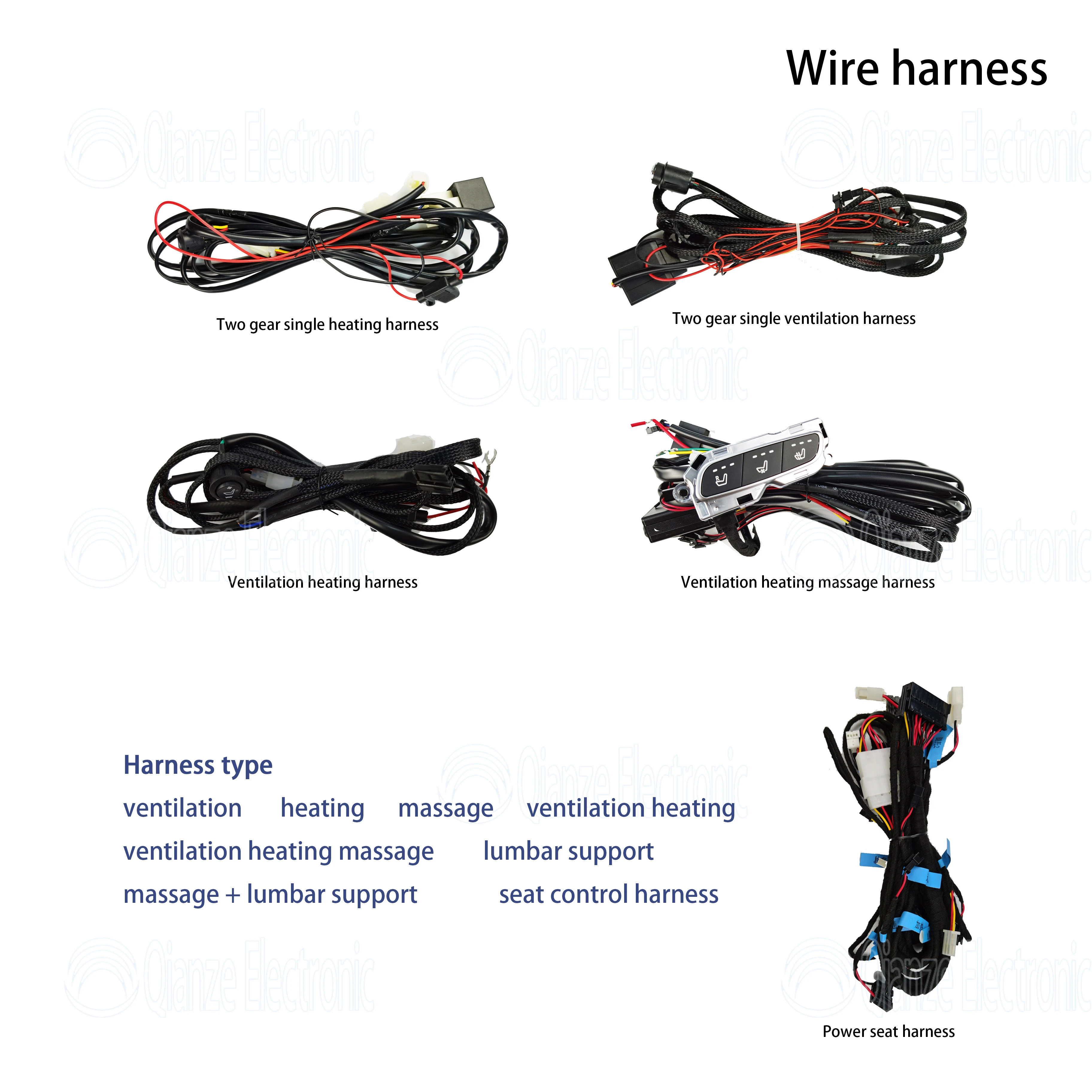 2021 manufacturers Automotive wiring harness car wire harness car waterproof connector plug