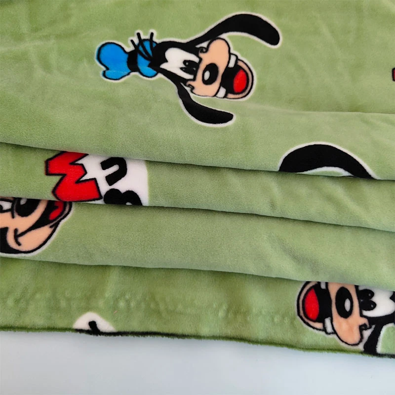 2021 New Product DTY Double-Sided Brushed P/D or Printed Super Soft Plush Fabric for Middle Eastern Market